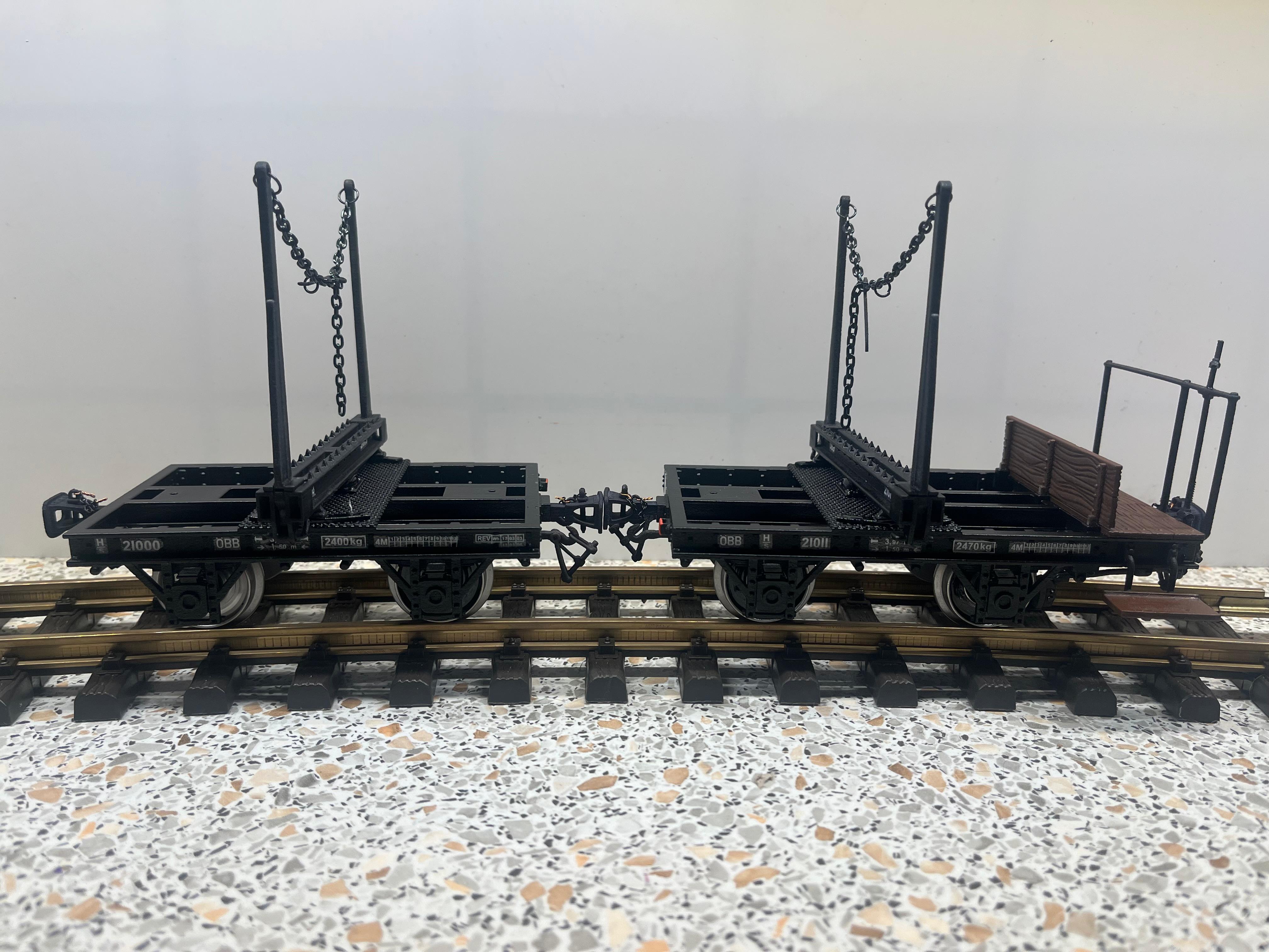 Drehschemelwagen H/s 21 000 und  21 009