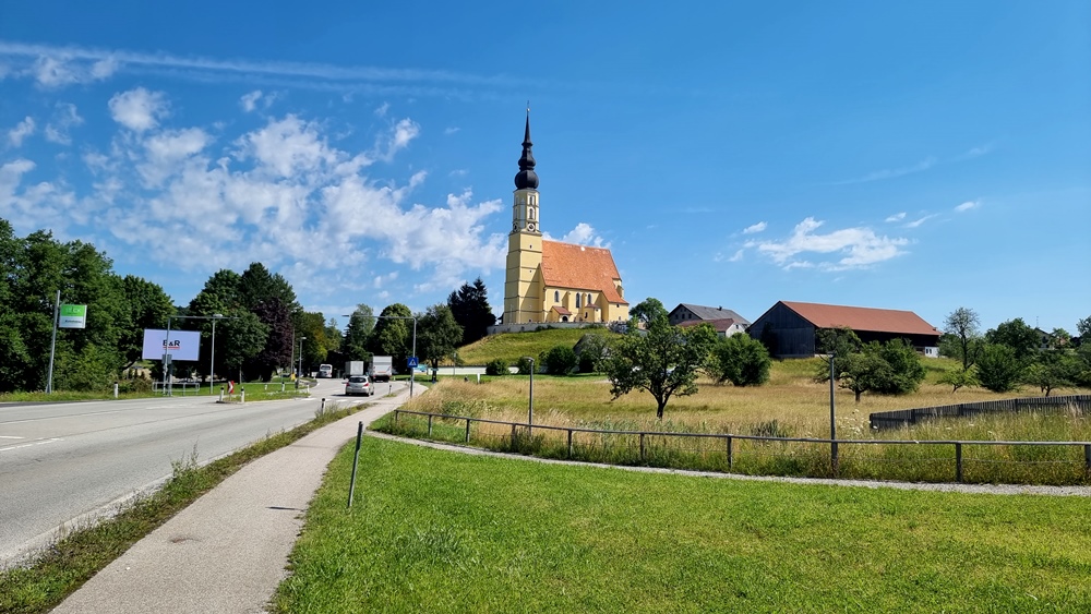 Anfahrt auf Eggelsberg