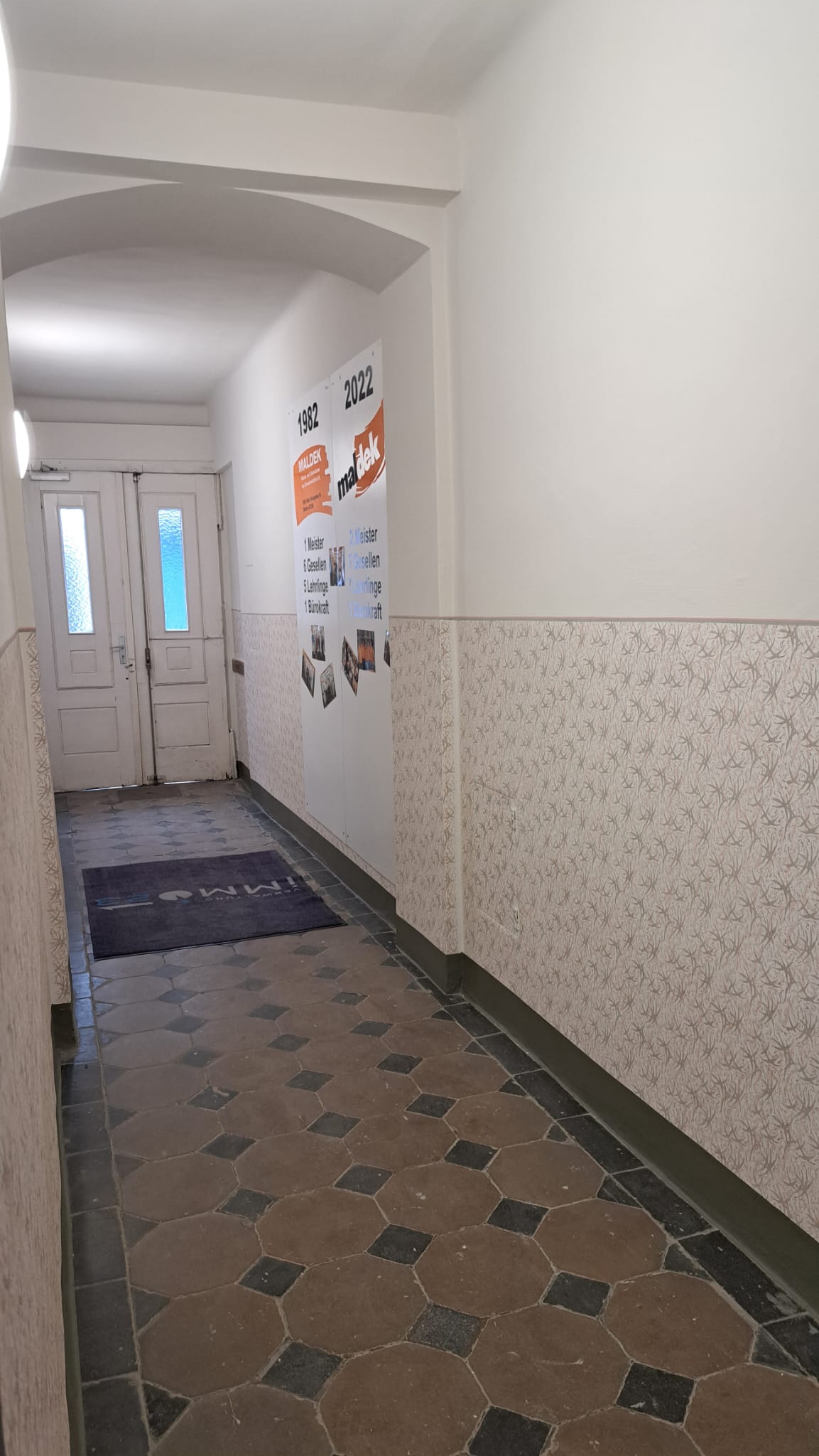 Walztechnik zweifaerbig