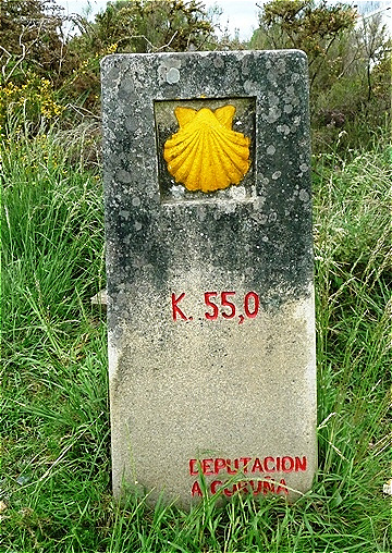 Nur mehr 55 Kilometer bis Santiago de Compostela