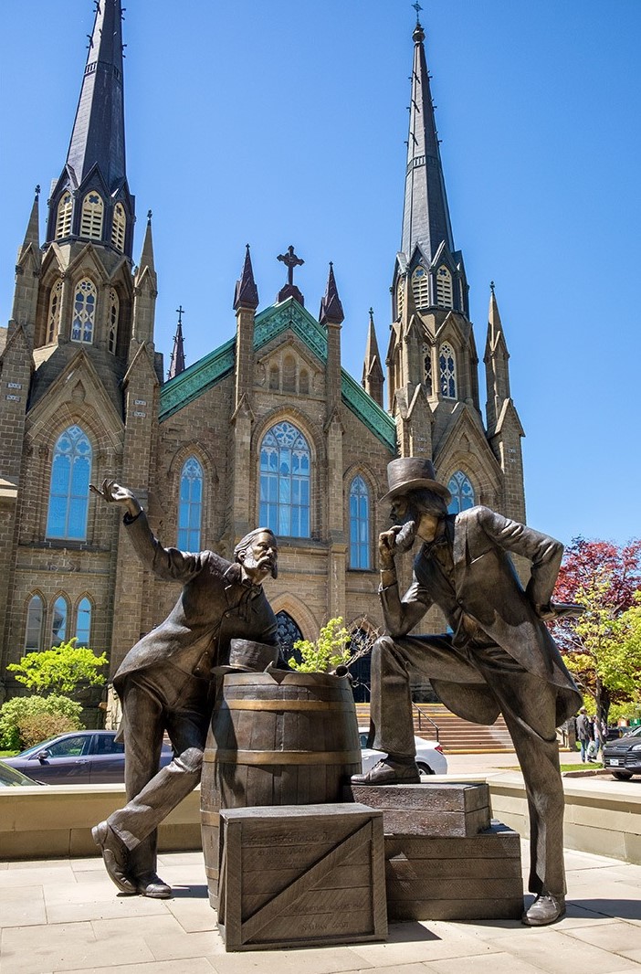 Blick auf die St. Dunstans Cathedral