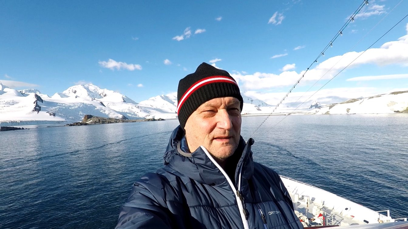 An Bord herrschen angenehme Temperaturen