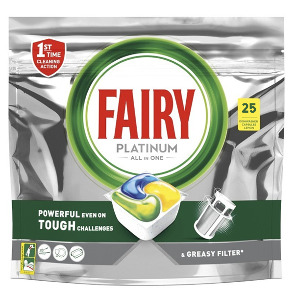 Ταμπλέτες Fairy Platinum 25 Τεμ