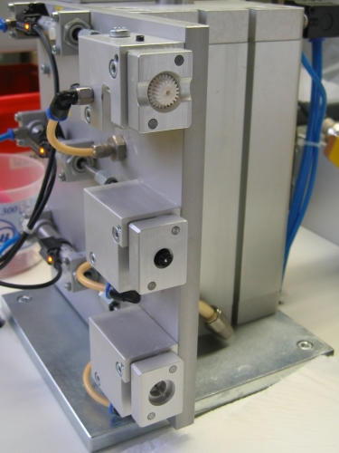 naprava za mazanje zobnikov