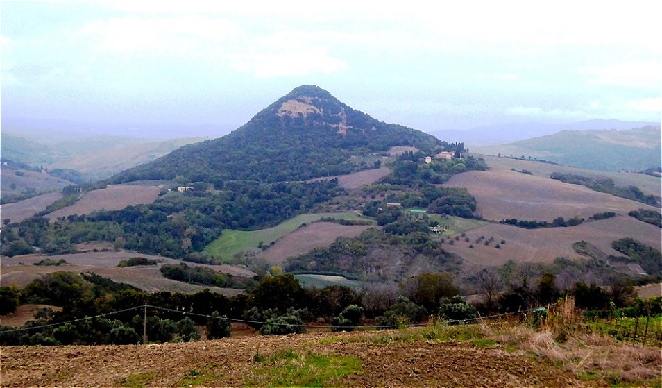 Der heilige Berg der Etrusker - in der Nähe von Volterra.