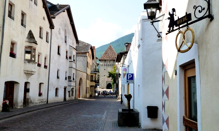 Teil des historischen Stadtkernes
1163 wurde Glurns erstmals urkundlich erwähnt