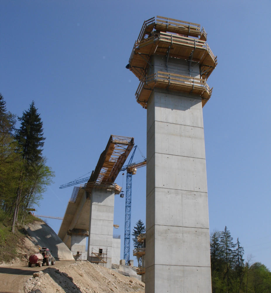 Viadukt Dobrua, AC A2 Vrba-Peračica (2007-2008)
