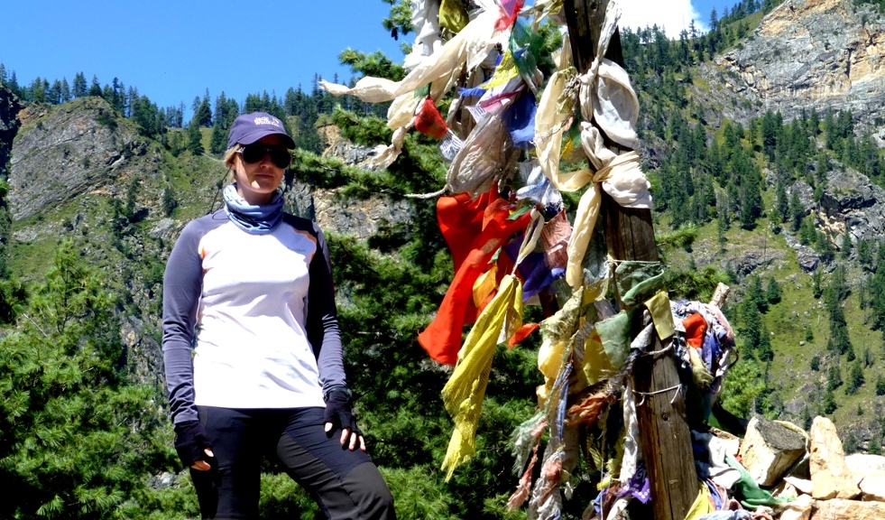 Auf dem ersten Pass - Iiling La  Seehöhe 3.250 m