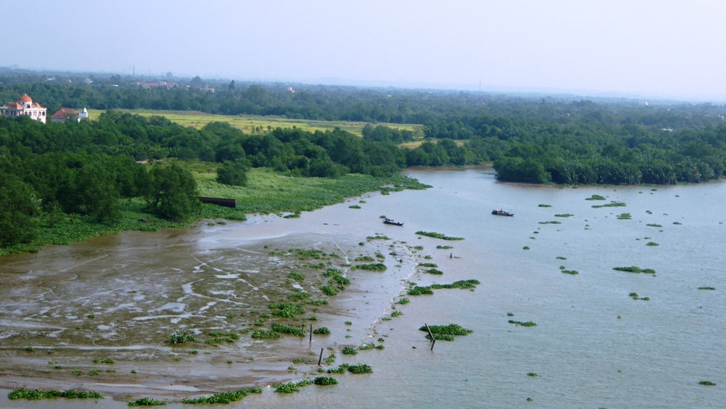 Auf der Fahrt nach Ho Chi Minh Stadt - Saigon