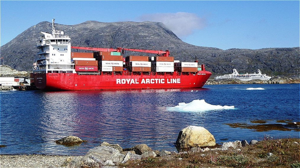 Versorgung auf dem Wasserweg