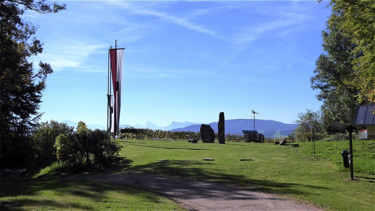 Historischer Ort - der Burgstall