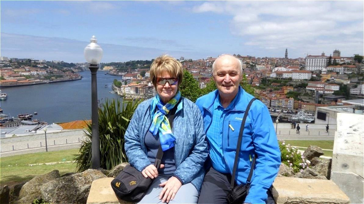 Der Douro und die Altstadt Portos