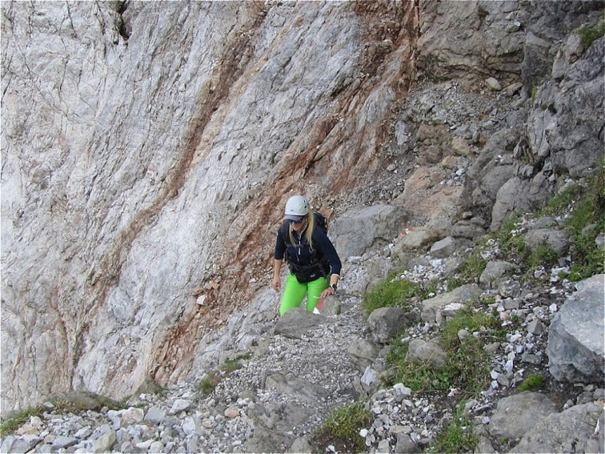 Hinauf zu den Teufelslöchern