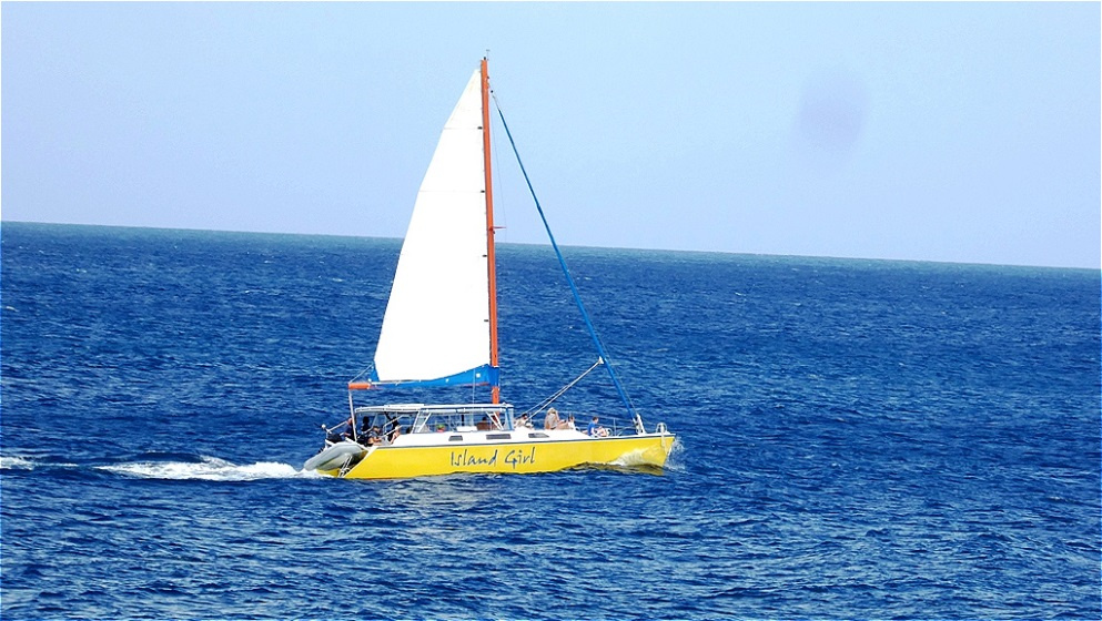 "Island Girl" auf Kurs !