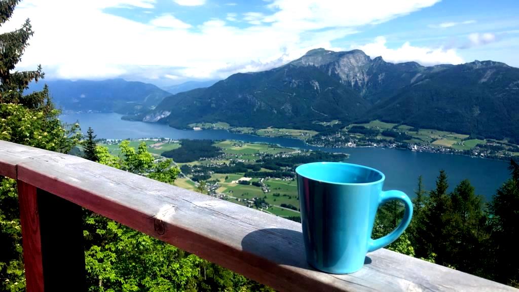 7. Juni 2020 Frühstück auf der Bleckwandhütte