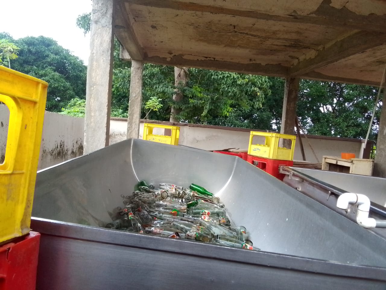 Customer representative at work