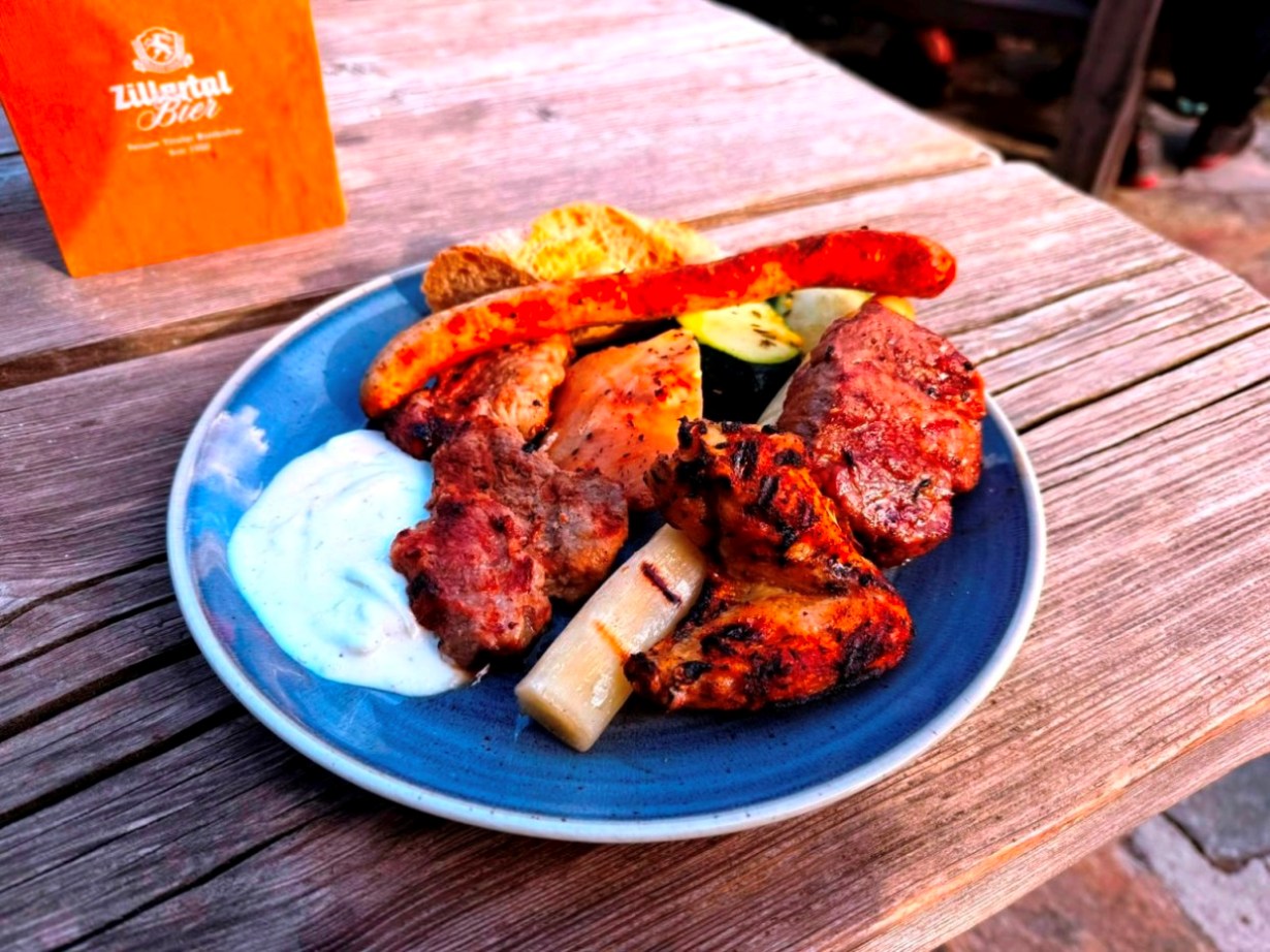 Überdimensionaler Grillteller !