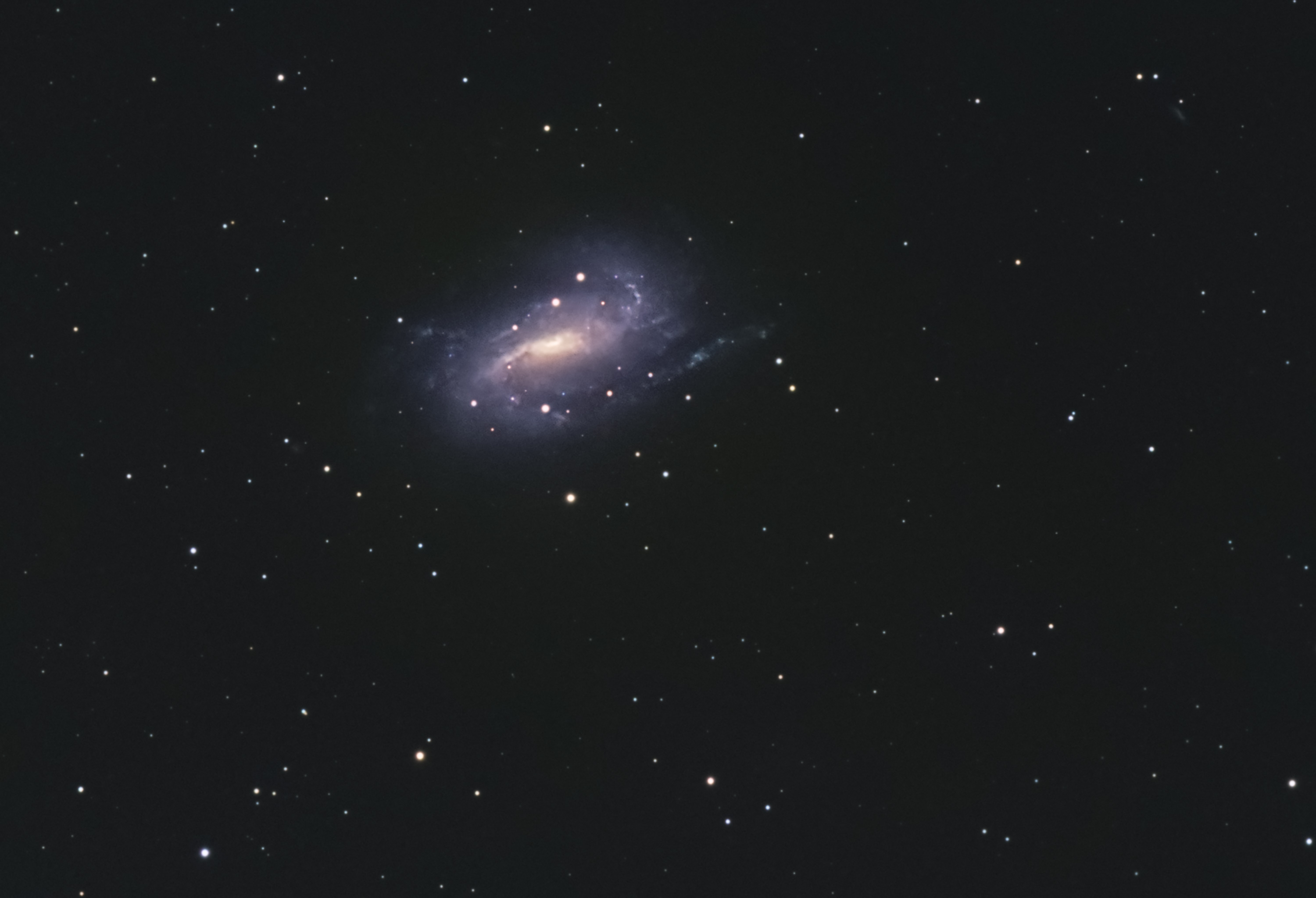 NGC 925 Tringulum, 10th Febuary 2025
D850, Nikon 600mm f/4+1.4TC (840mm f/5.6)
ISO 800, 80min. (5' subframes)