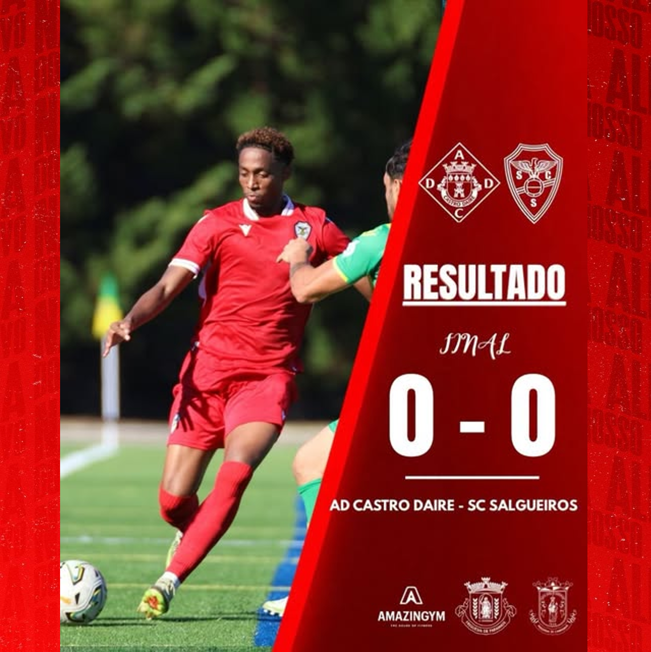 Resultado Final
Campeonato de Portugal - Série 2 
26/27 - Jornada 5
AD Castro Daire 0-0 SC Salgueiros 