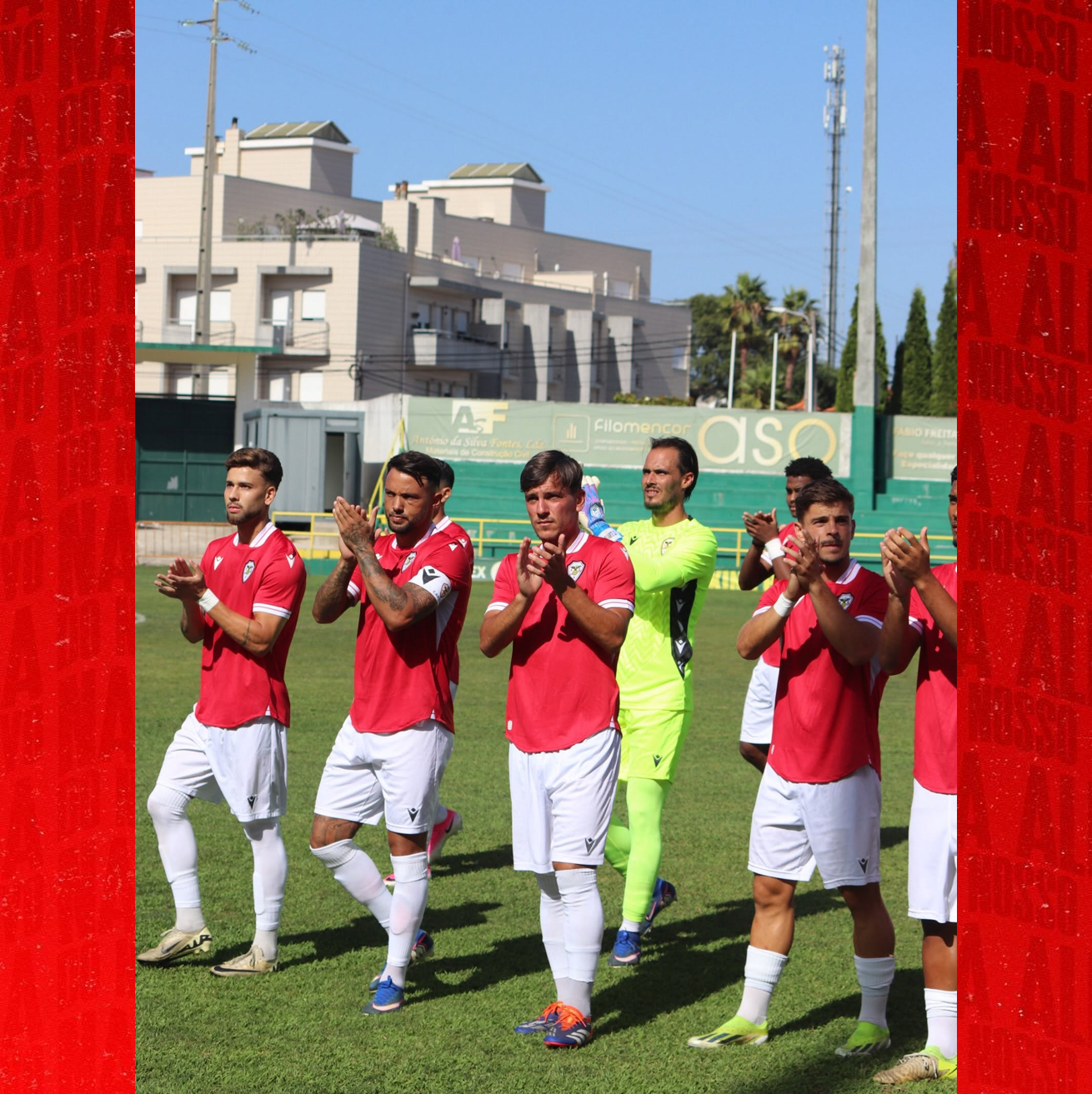 Resultado final do nosso jogo de apresentação.
Salgueiros 3-0 Fiães
Golos:
2 Zé Thiago
1 Mica Évora 