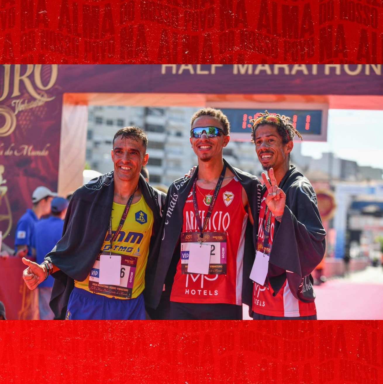 Salgueiros em grande na Meia Maratona 
do Douro Vinhateiro !
1.º Classificado - Bernardo Rocha
2.º Classificado - Miguel Ribeiro 
Parabéns rapazes!! 