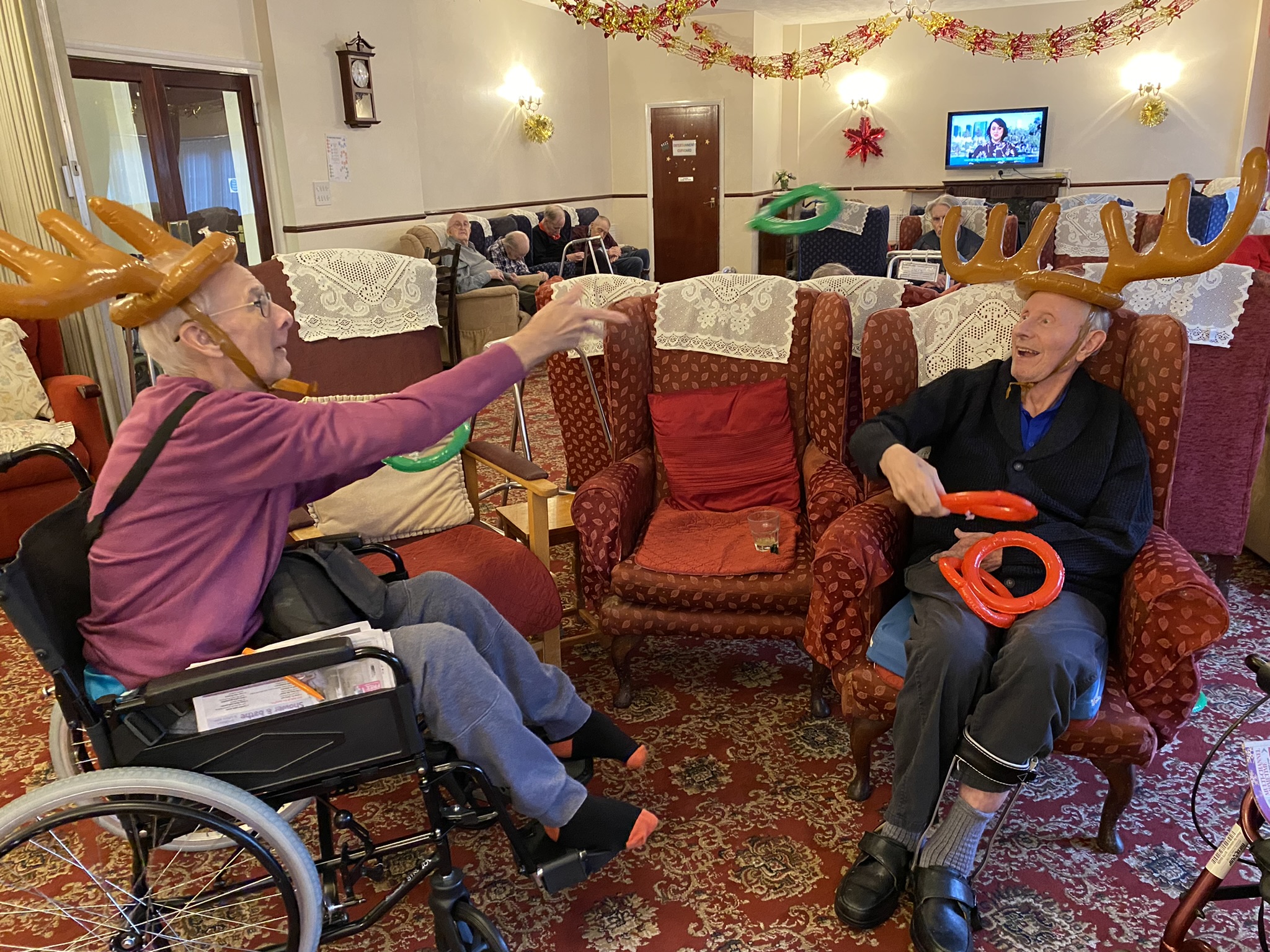 Christmas Morning - Playing Games