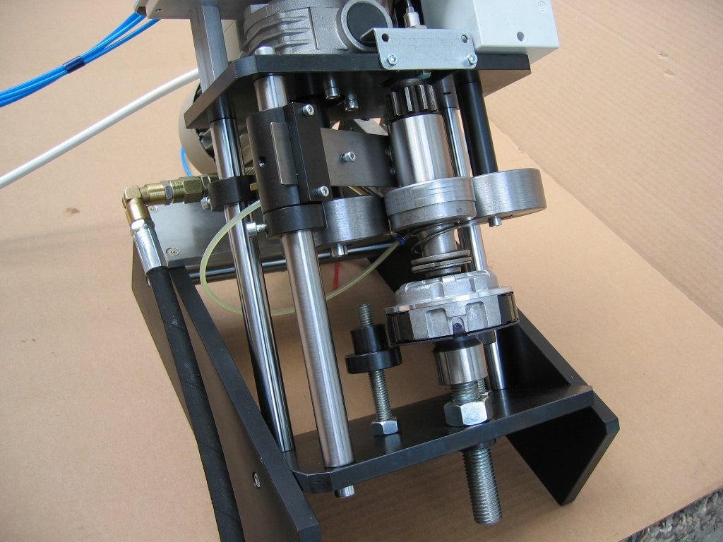 doziranje masti na rob rotorja