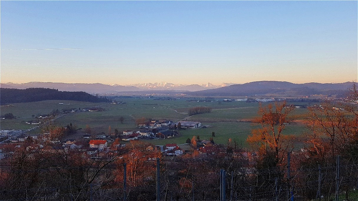 Die ersten Sonnenstrahlen