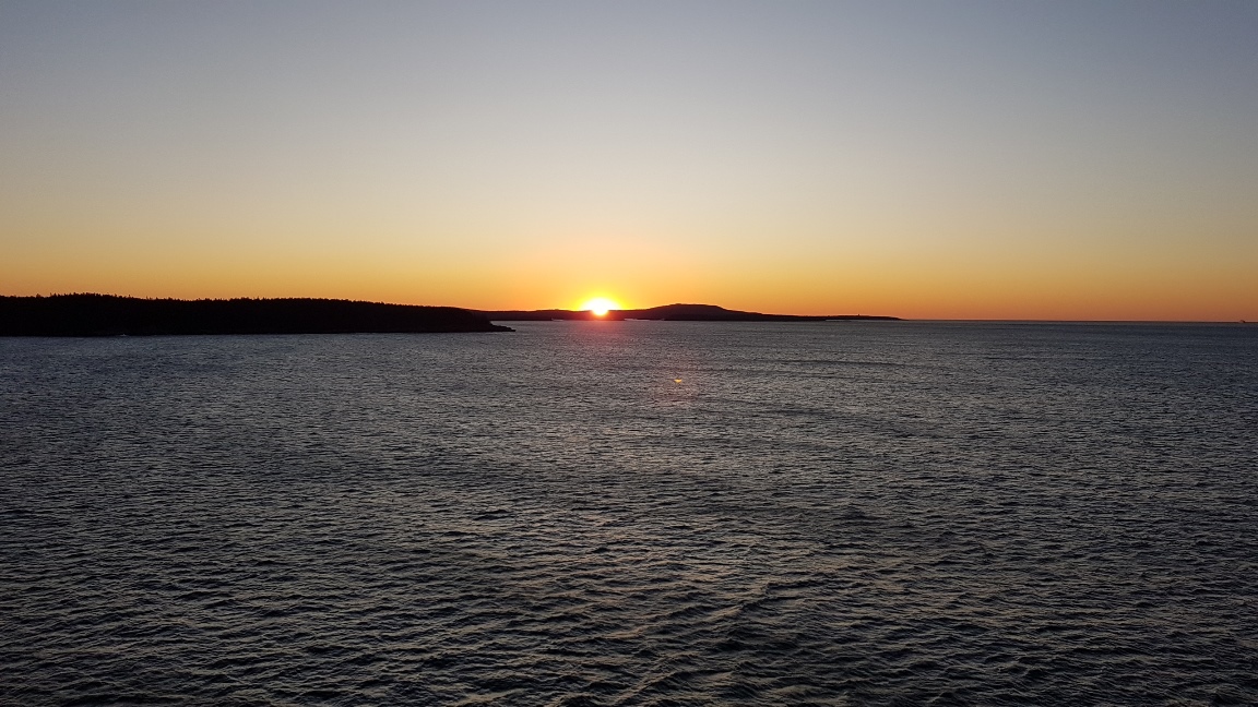 Sonnenaufgang vor Bar Harbor - Maine - USA