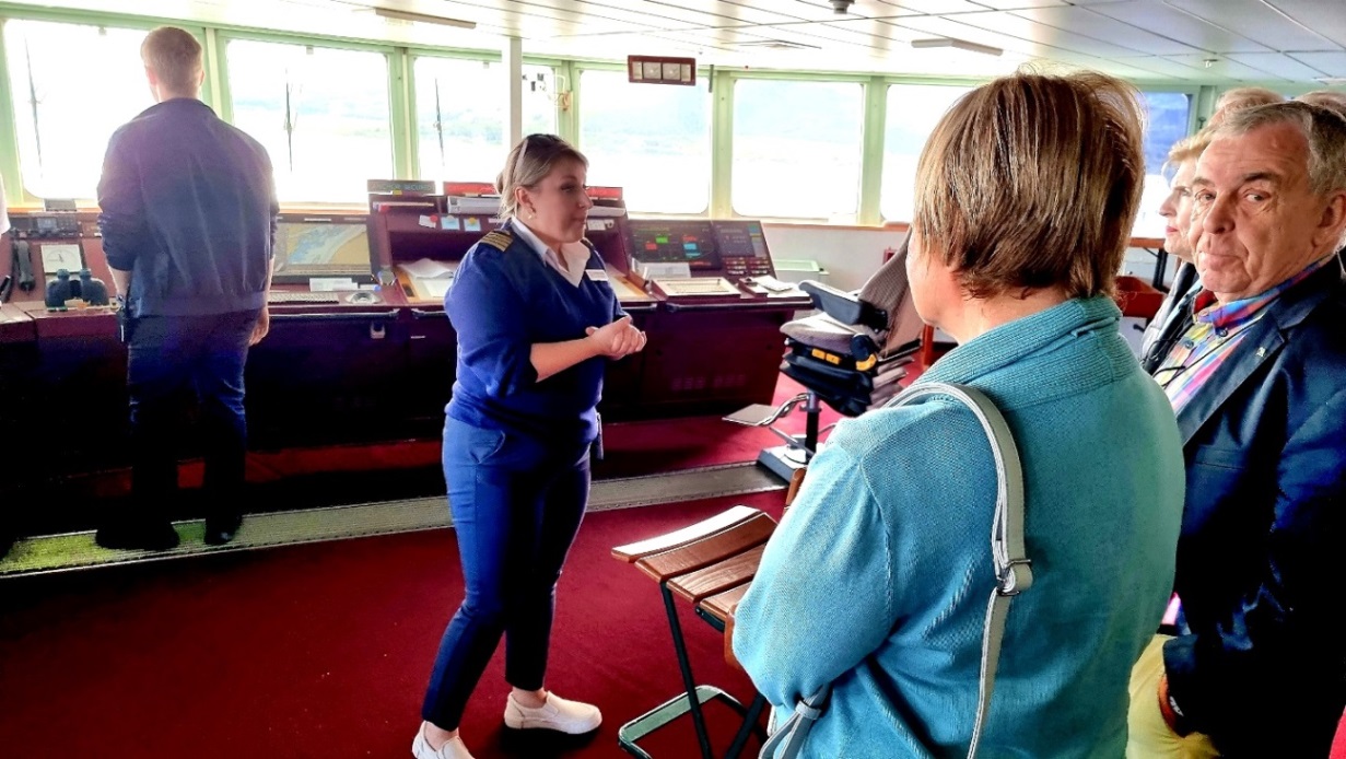 Kreuzfahrtdirektorin Olga Bozhko