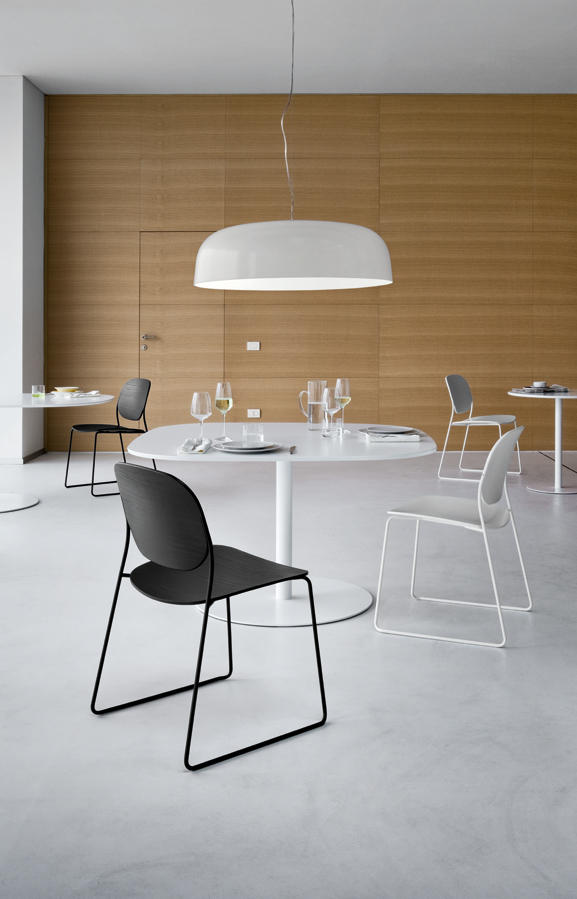 Lapalma Rondo miza in stoli Olo