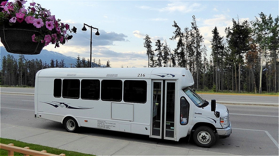 Unser Bus darf sich ausrasten !
