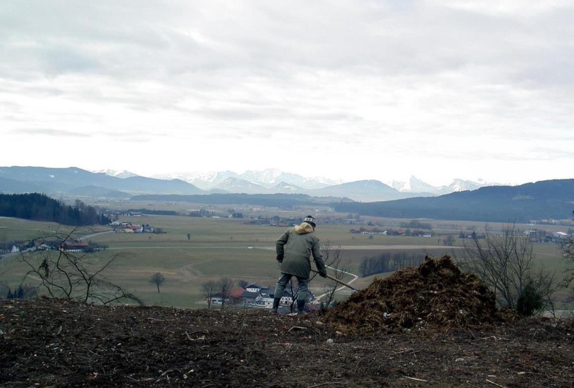 Die Arbeit beginnt !