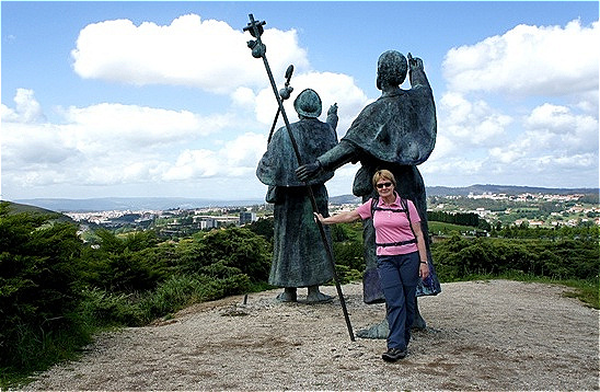 Pilgerin unter Pilgern