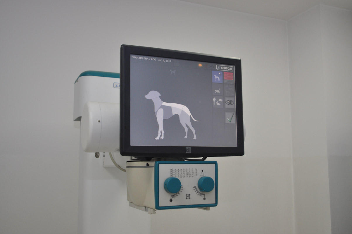 Digitalni rentgenski aparat - zaslon na dotik