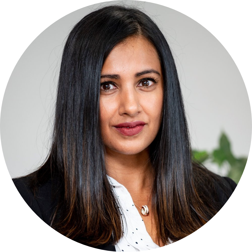 Happy female customer