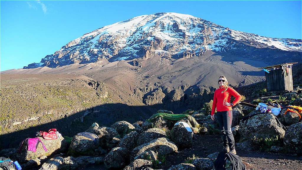 Vor dem Vulkanriesen