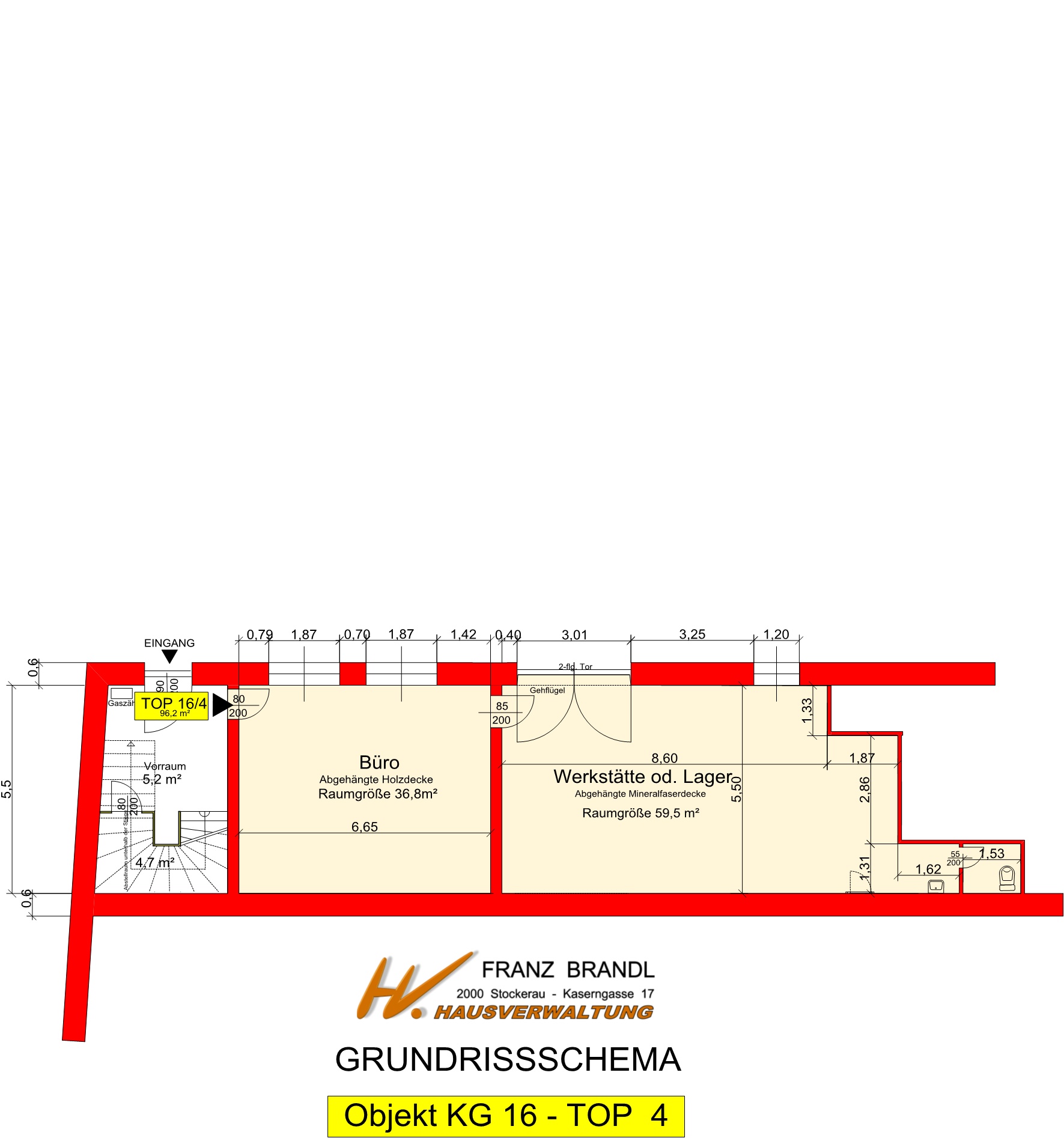 Grundrisse und Ansichten