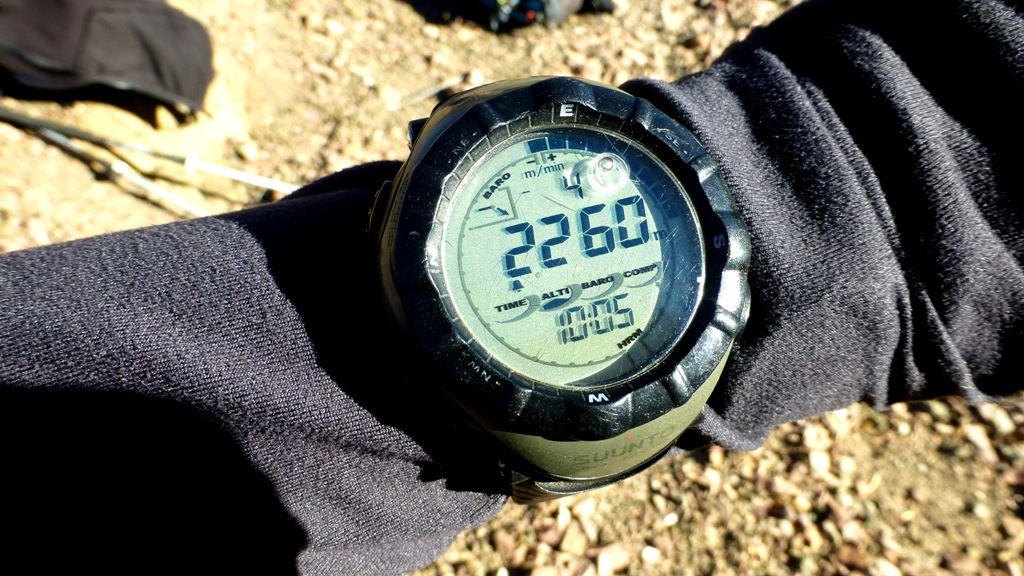 Langsam steigen wir höher