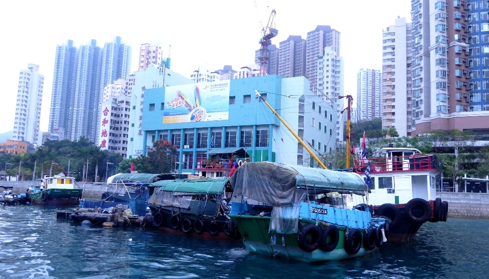 Aberdeen Harbour war traditionell ein Fischereihafen
