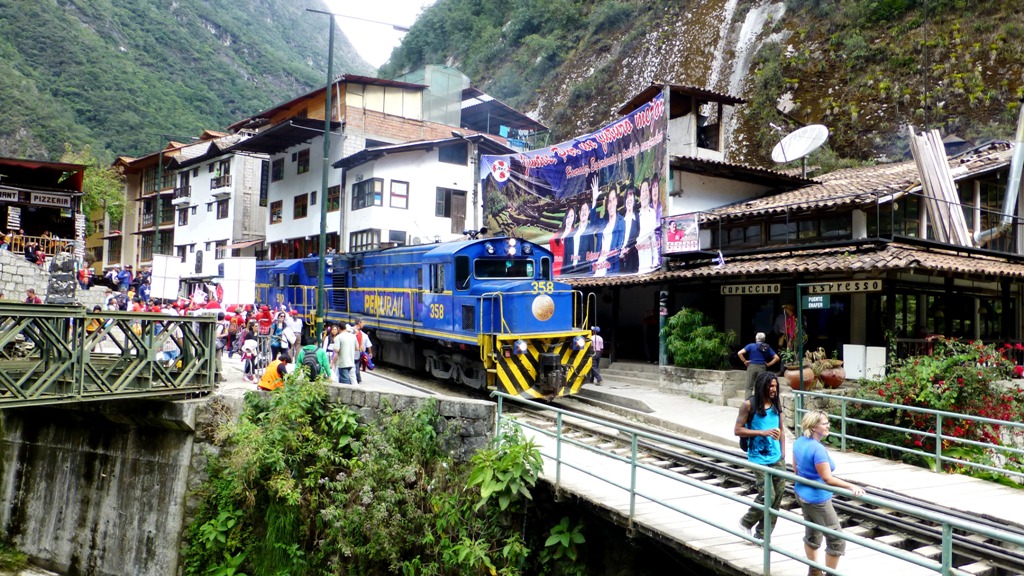 Fahrt mit der Perurail