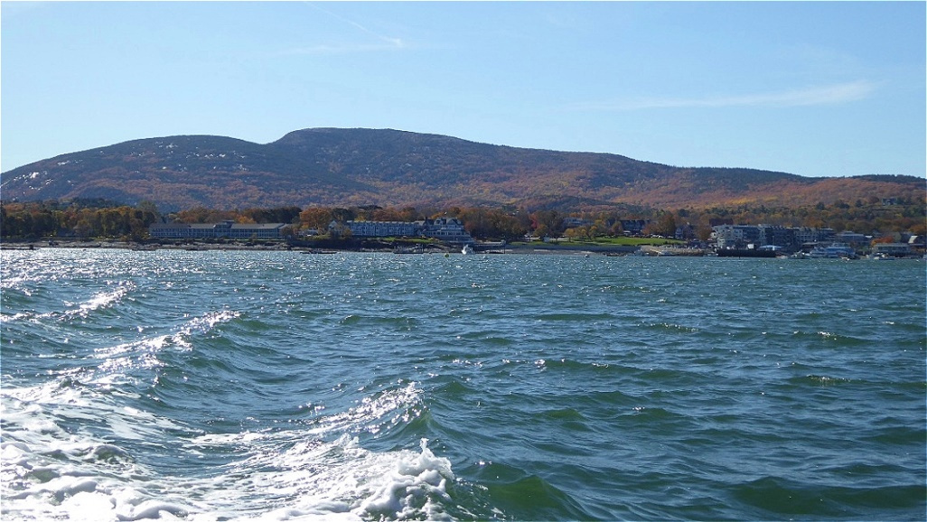 Blick zurück auf den "Cadillac Mountain"