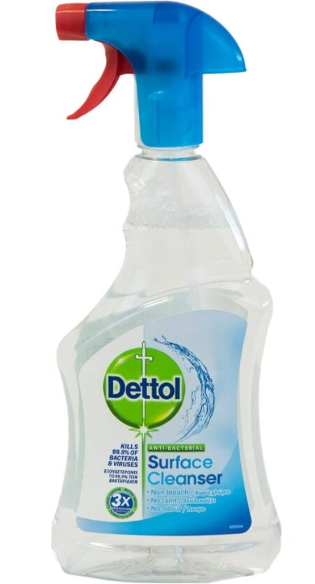 Dettol Απολυμαντικό Σπρέι με ψεκαστήρα Πλαστικό Μπουκάλι