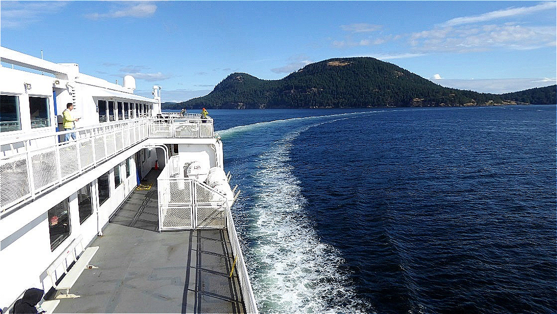 Überfahrt mit der Fähre