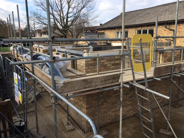 End of Week 5
The lintels are in place, we're nearly ready to raise the roof! 20.03.21