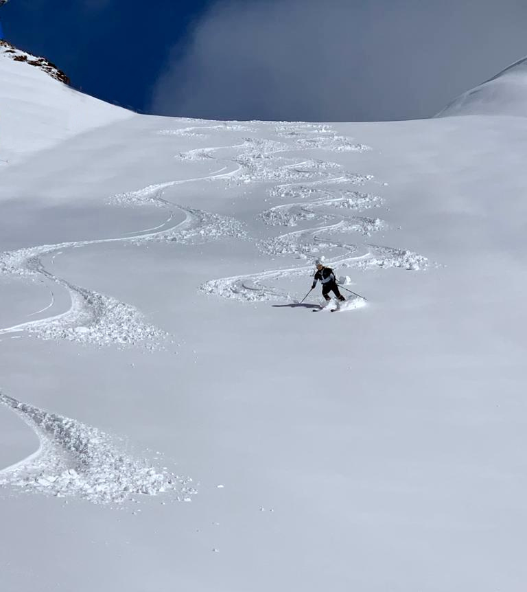 Unberührte Hänge !