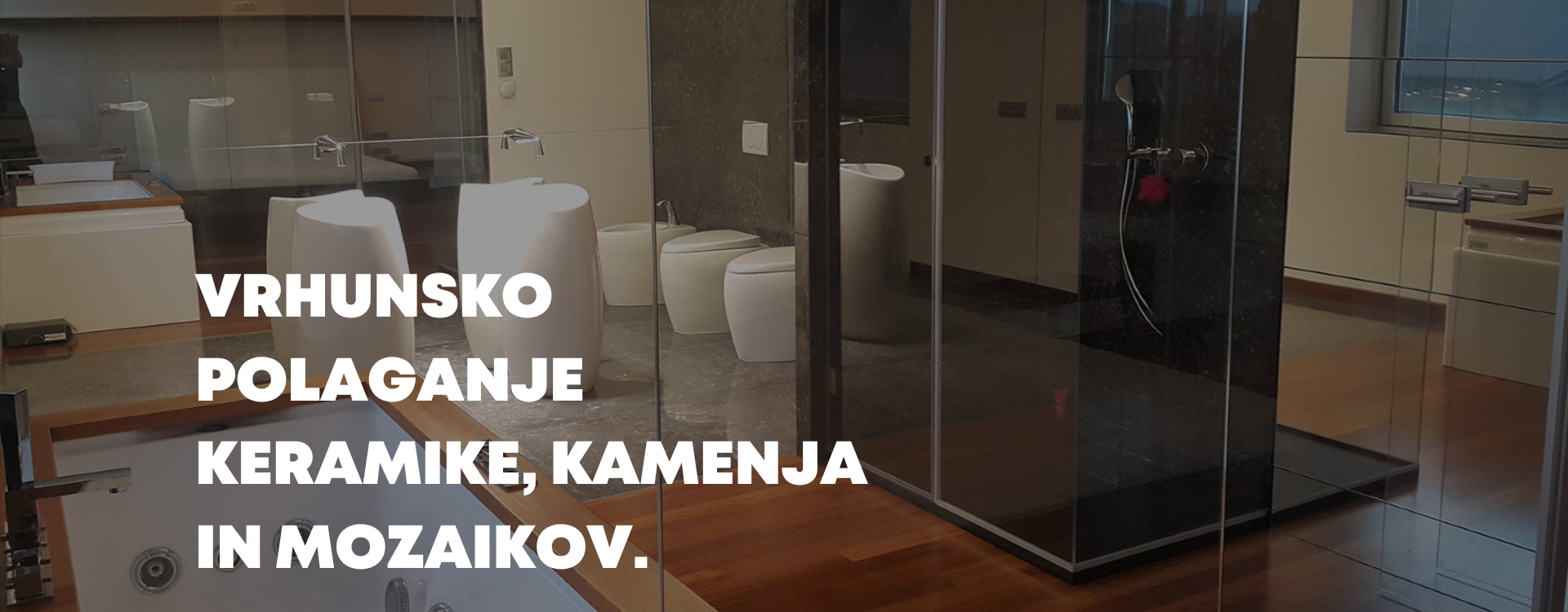 vrhunsko polaganje keramike, kamenja in mozaikov