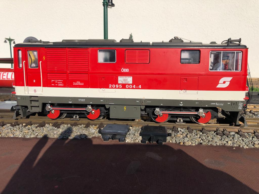 Umbau der 2095 004-4 mit allen Anbauteilen der GartenBahnSchmiede