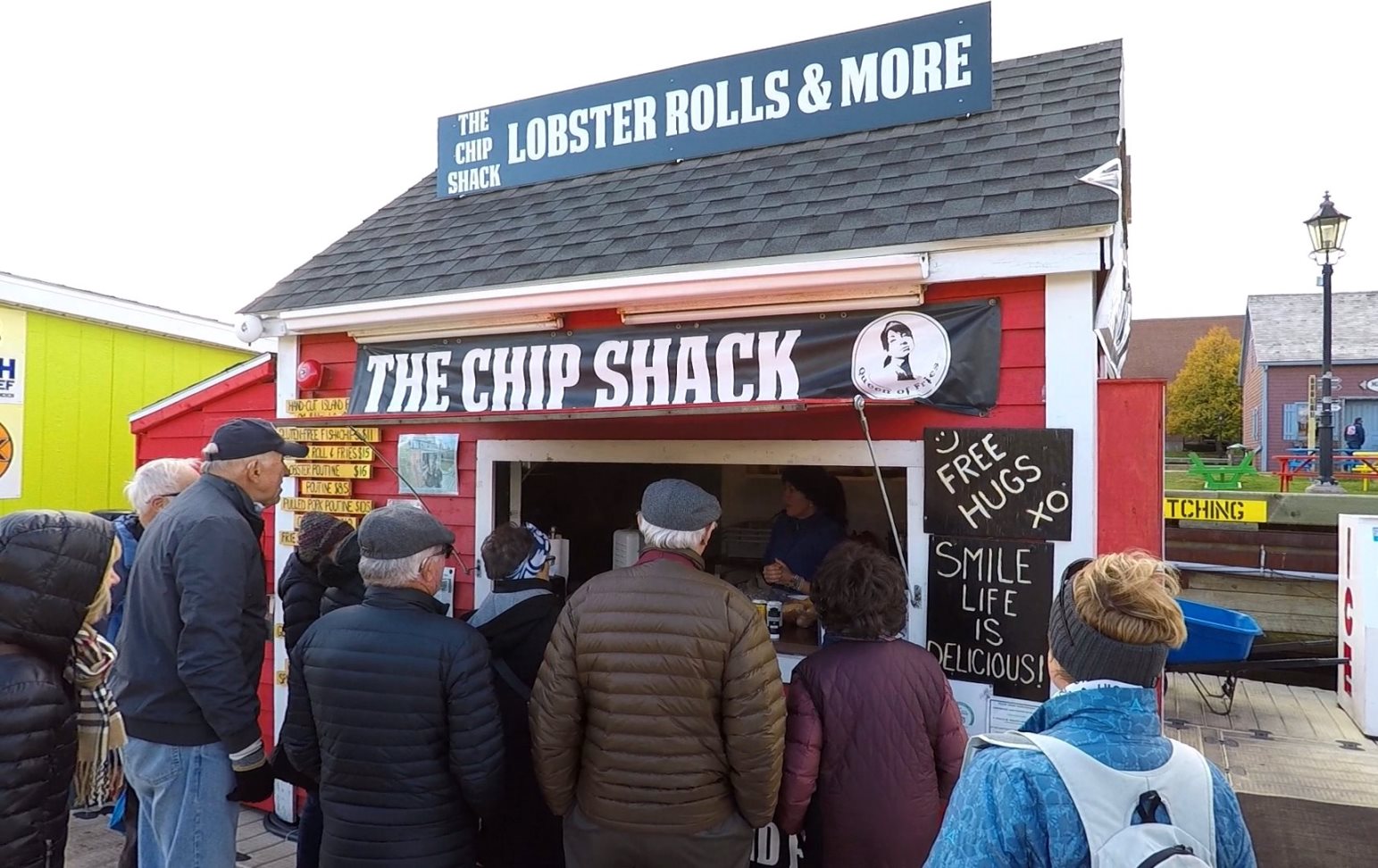 Jetzt probieren wir "Lobster Rolls"