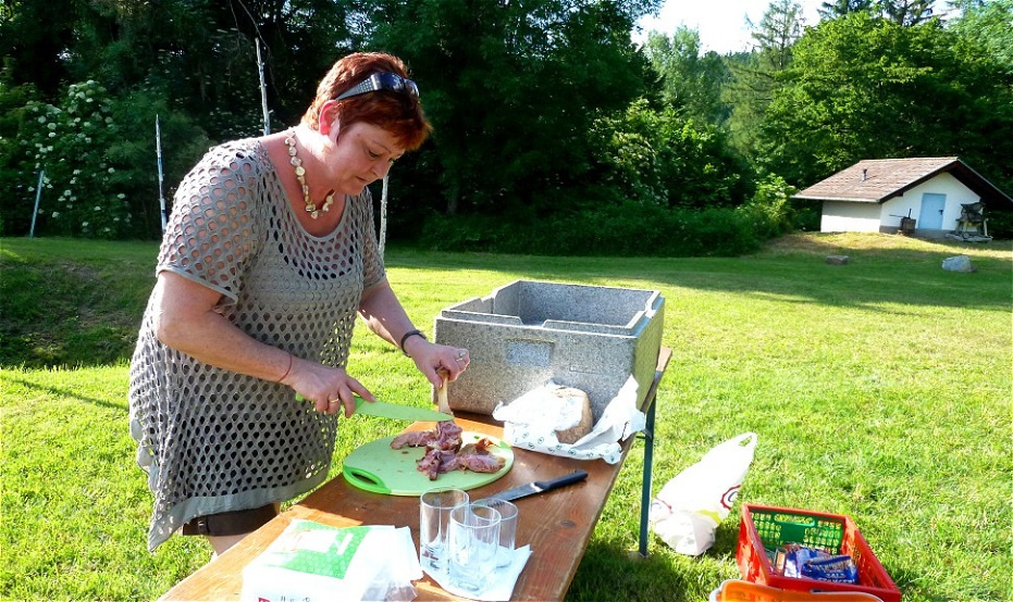 Köstlichkeiten werden serviert !